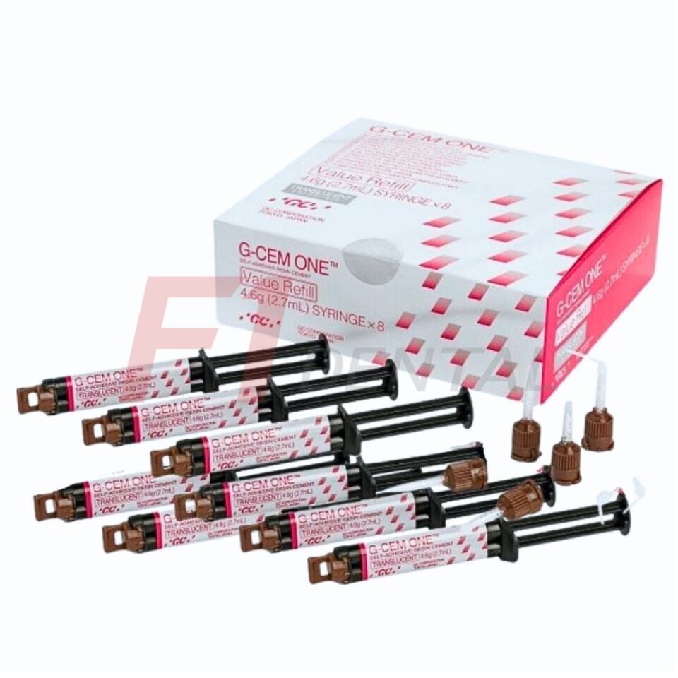 GC G-Cem ONE Value Refill 8 x 4,6 gr- Self Adhesive Rezin Siman