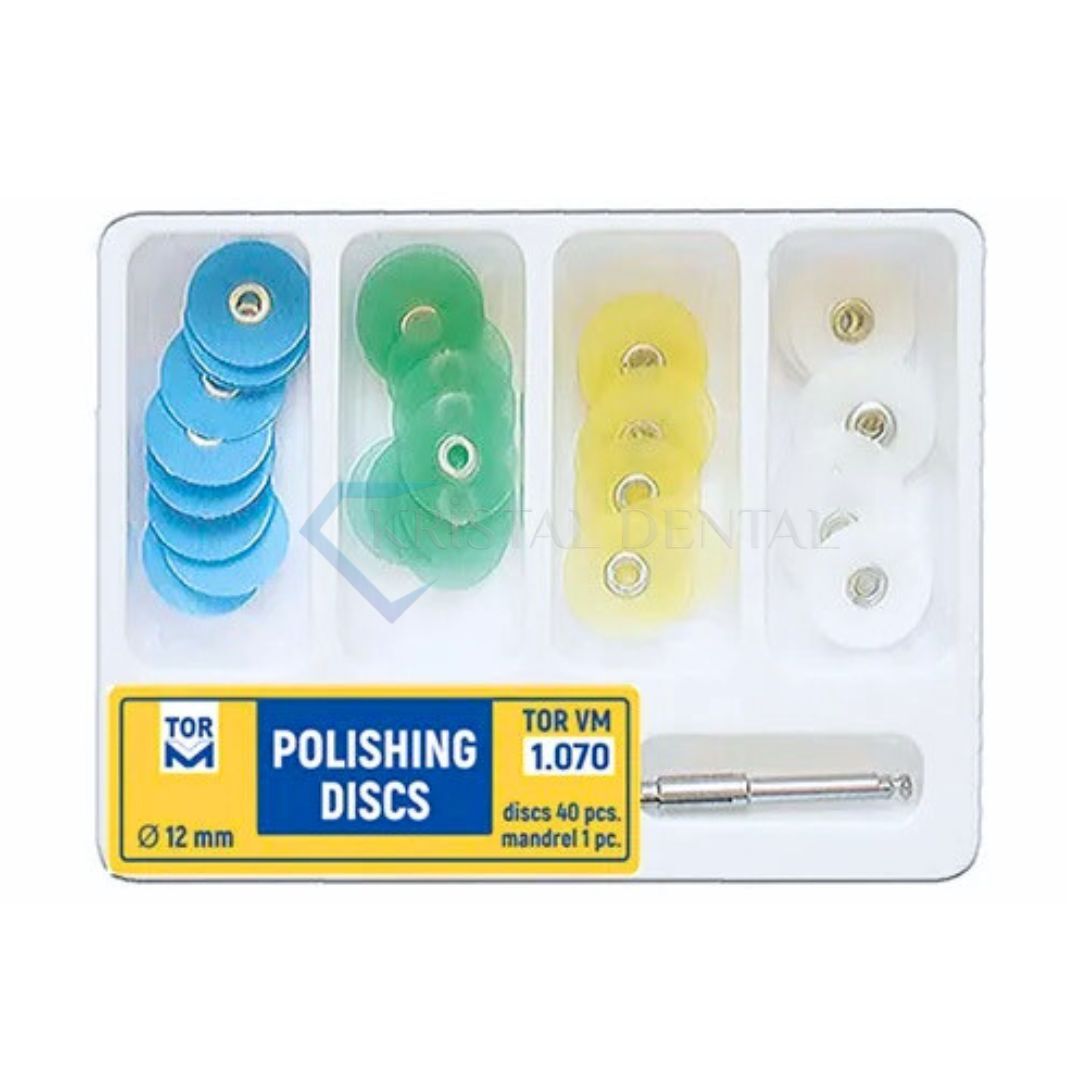 Tor VM Kompozit Parlatma Diskleri 12 mm / No:1.070