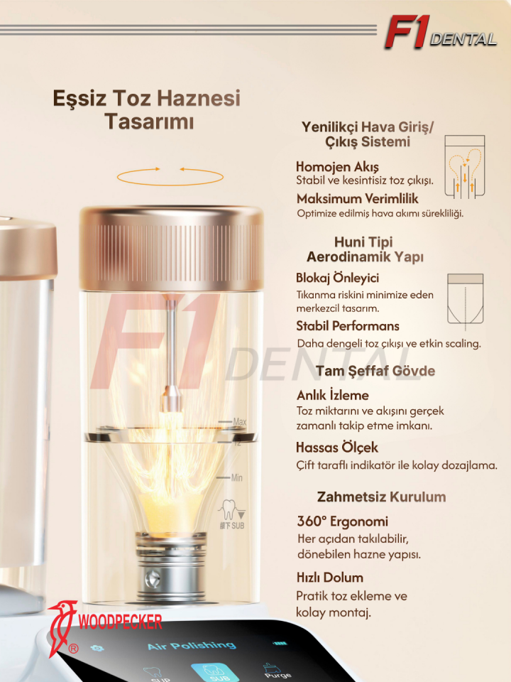 Woodpecker PT-B AirFlow Cihazı