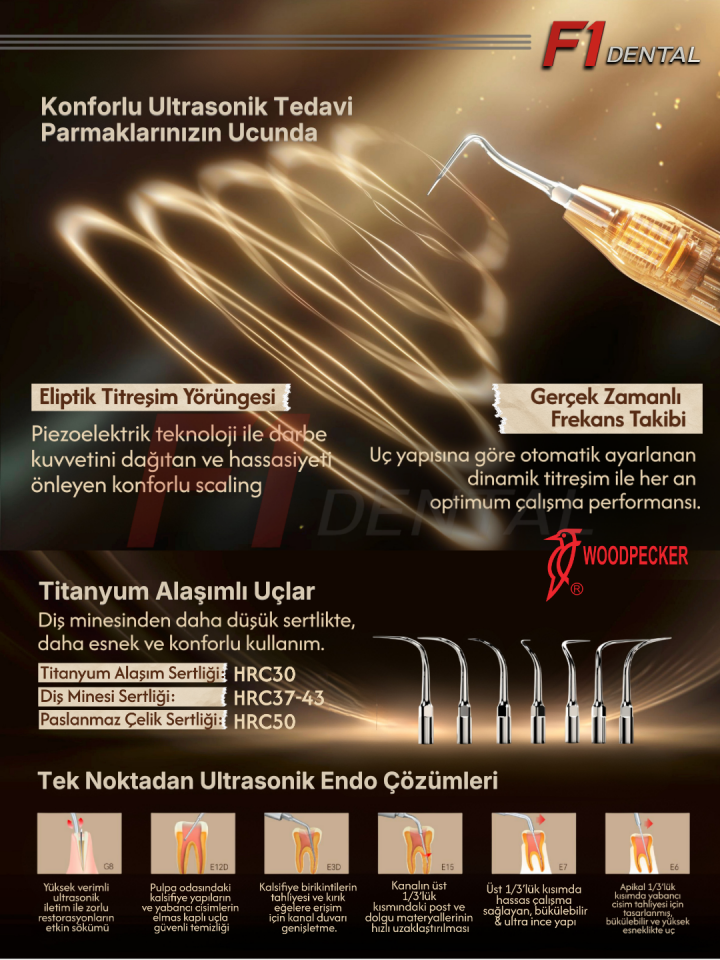 Woodpecker PT-B AirFlow & Kavitron Cihazı