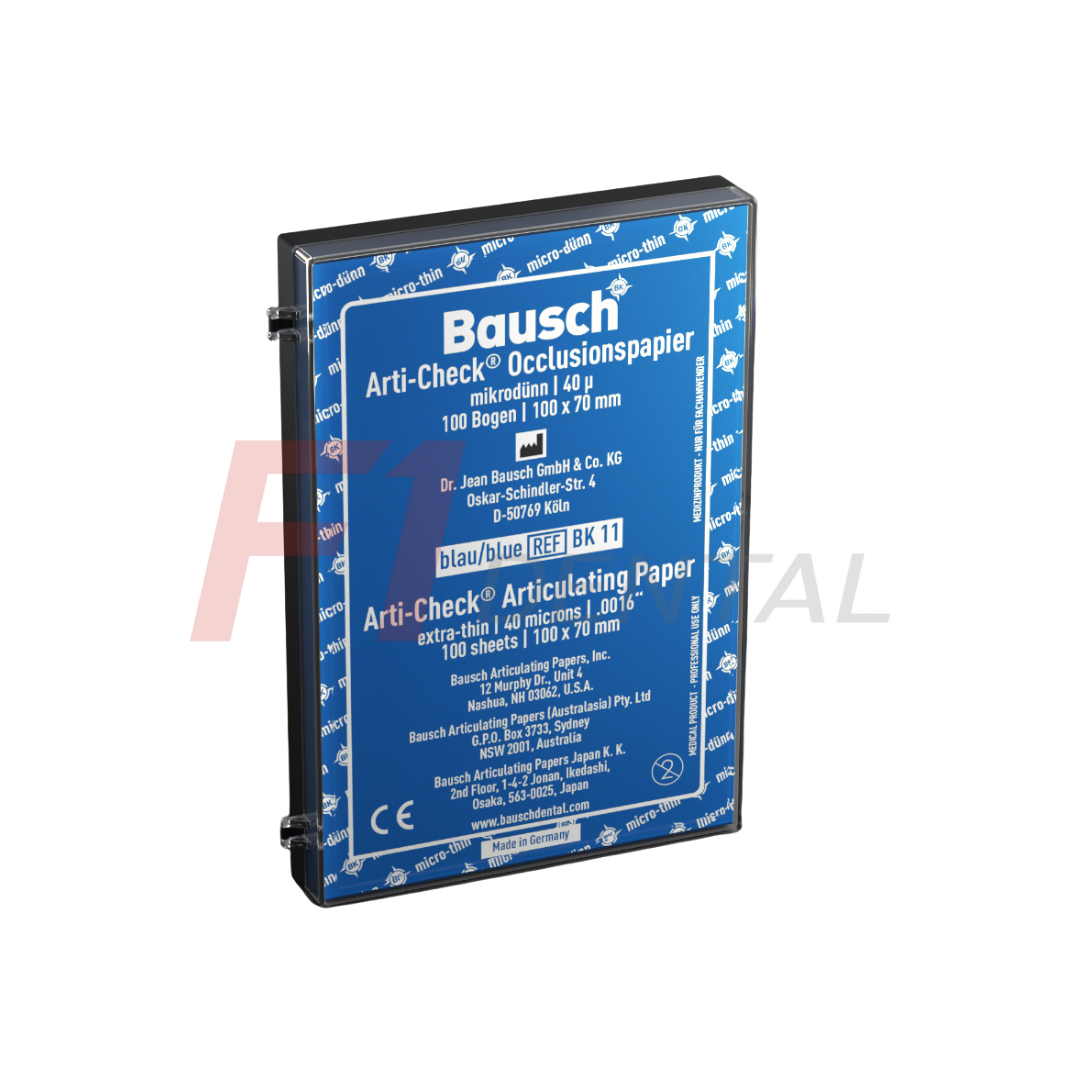 Bausch 40 Mikron Artikülasyon Kağıdı (Mavi-Yaprak Form)