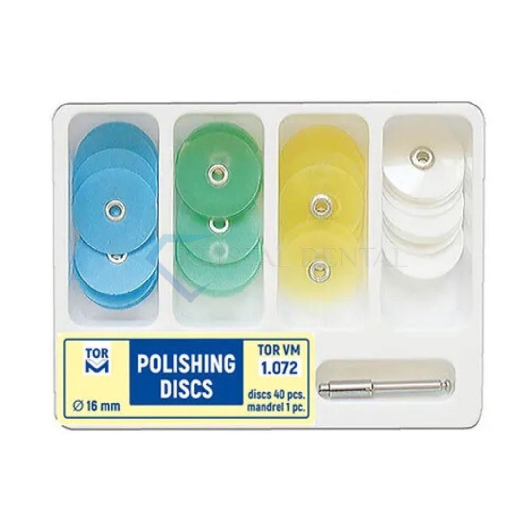 Tor VM Kompozit Parlatma Diskleri 16 mm / No:1.072