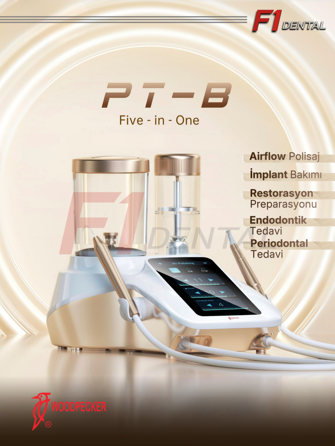 Woodpecker PT-B AirFlow & Kavitron Cihazı