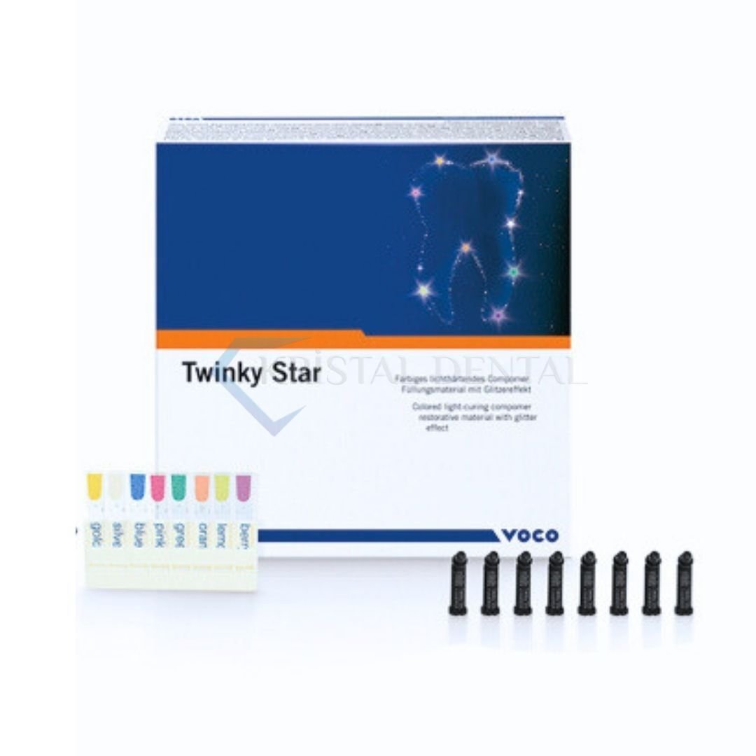 Voco Twinky Star Renkli Simli Kompomer 40x0,25gr