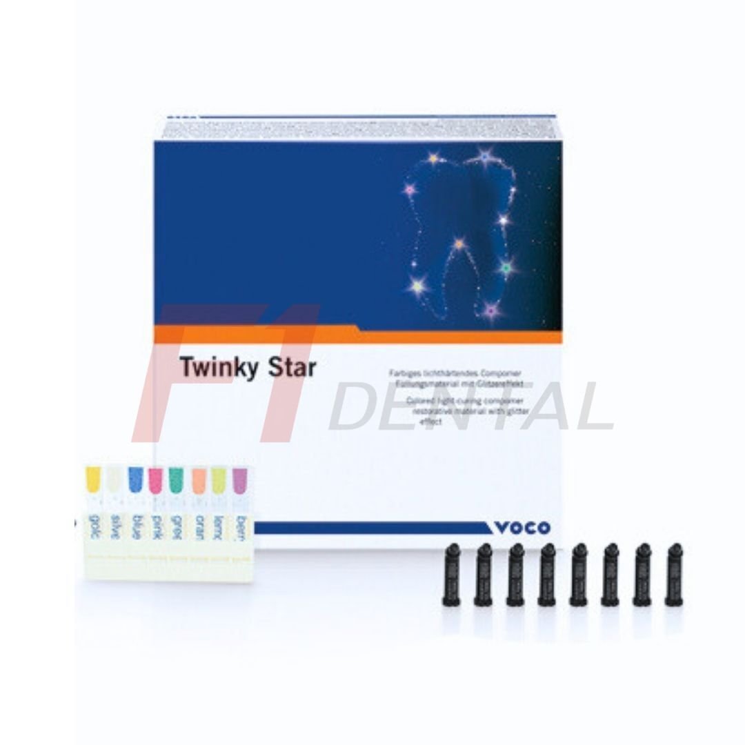 Voco Twinky Star Renkli Simli Kompomer 40x0,25gr