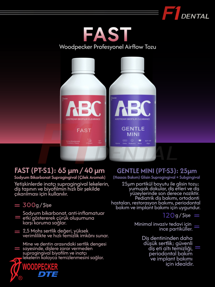 Woodpecker Airflow Tozu Fast 65um