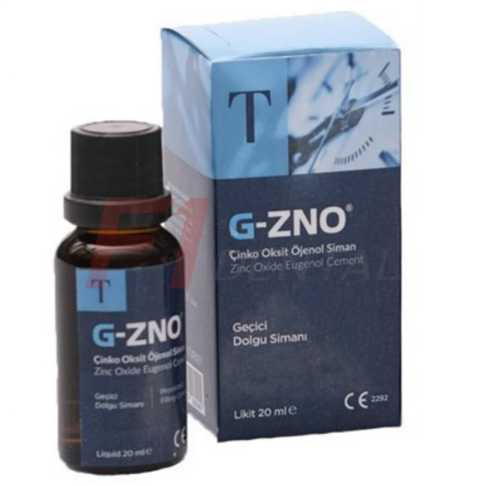 G-Zno Çinko Oksit Ojenol Geçici Dolgu Simanı Likiti 20ml