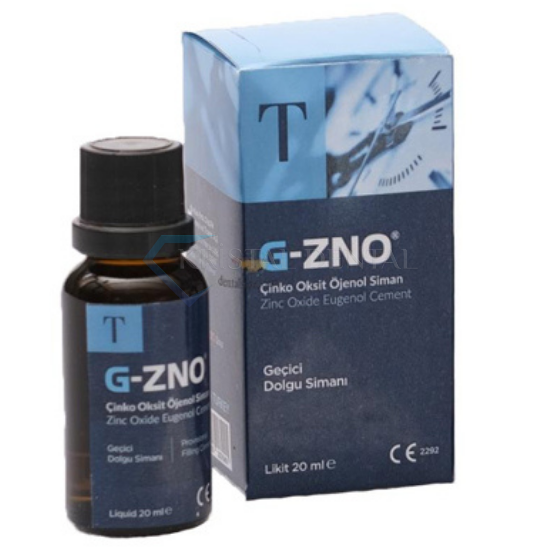 G-Zno Çinko Oksit Ojenol Geçici Dolgu Simanı Likiti 20ml
