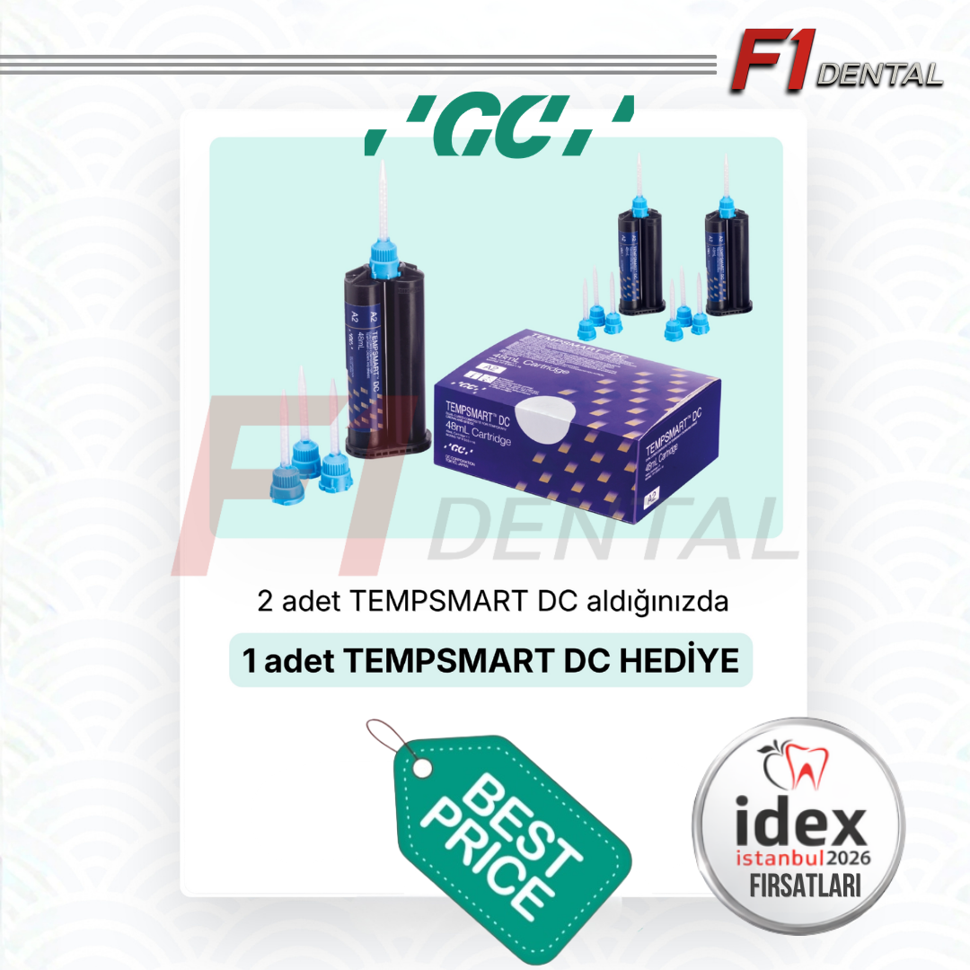 GC Tempsmart DC Kartuş - Geçici Kuron & Köprü Materyali