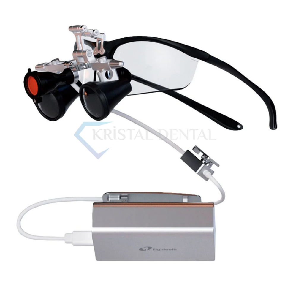 Eighteeth Brilliance 3.5x Loupe Seti - Infinity & Softouch (Kablolu Işık)