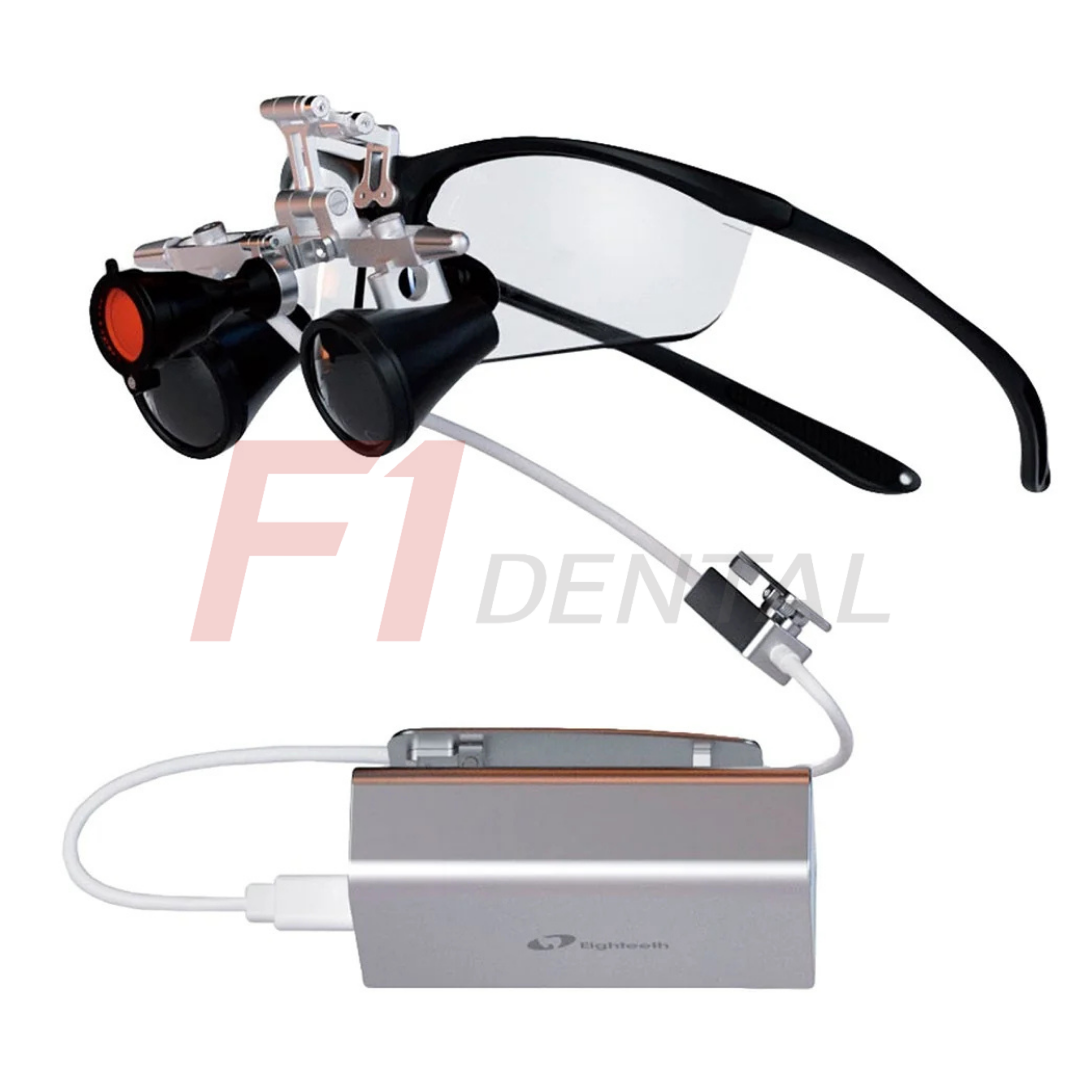 Eighteeth Brilliance 3.5x Loupe Seti - Infinity & Softouch (Kablolu Işık)