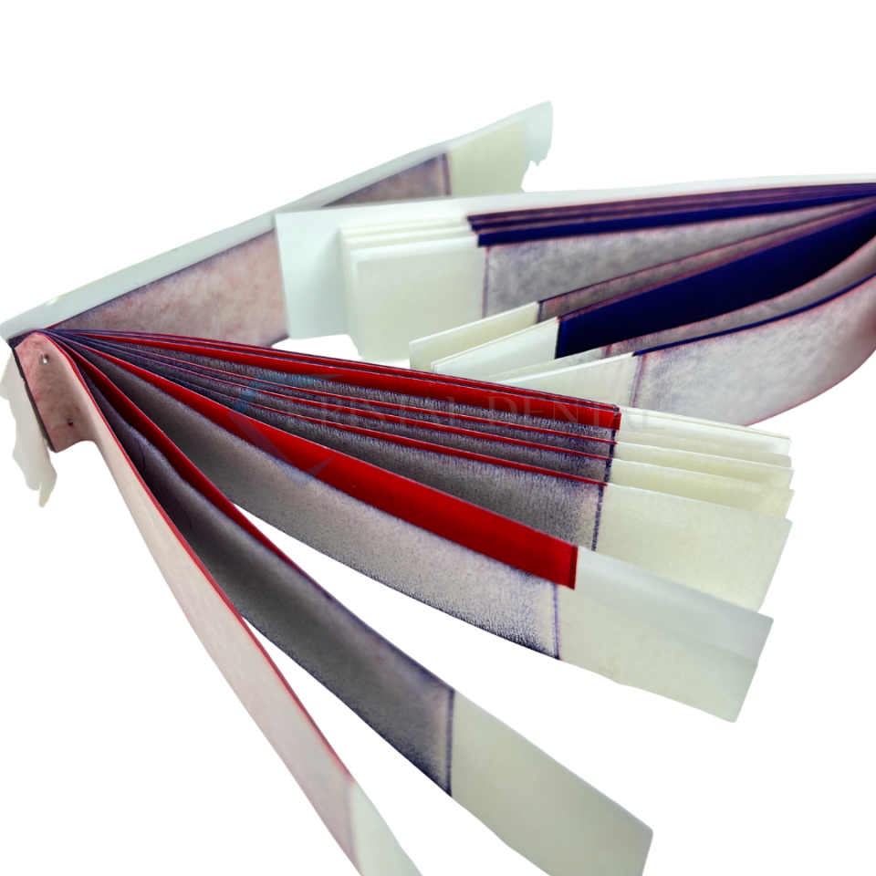 80 Mikron Kitapçık Form Artikülasyon Kağıdı Kırmızı/Mavi