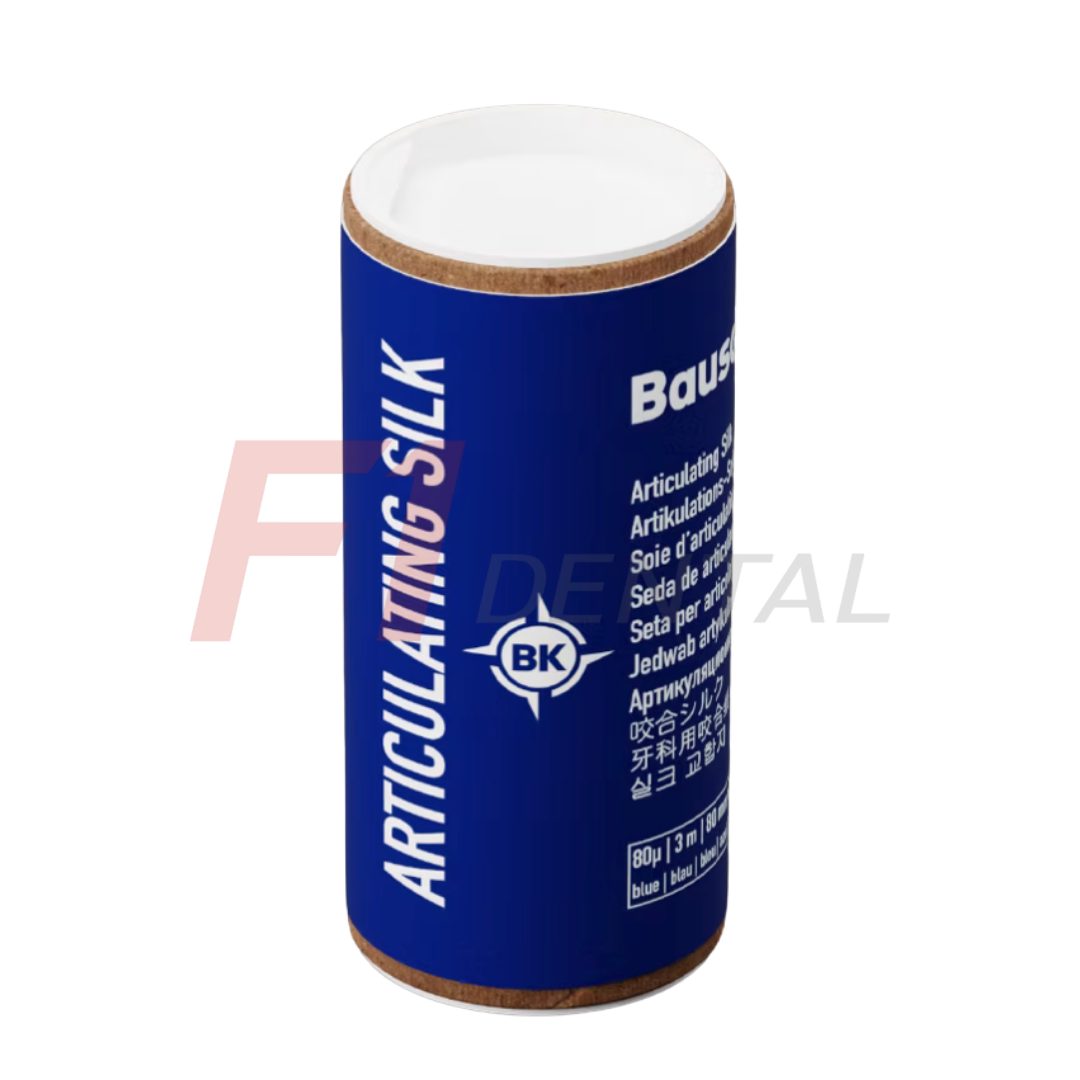 Bausch 80 Mikron Artikülasyon İpeği 80mm x 3m - Mavi