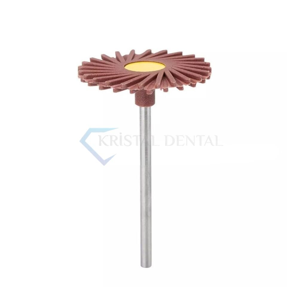 Eve Diapro Twist Elmas İçerikli Zirkonyum Cila Lastigi - ø 26.0 x 2.0 mm Red