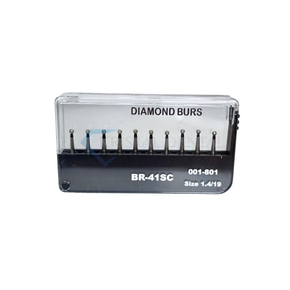 Elmas Frez Rond / Siyah (Aeratör)  - 10 Adet 1.4