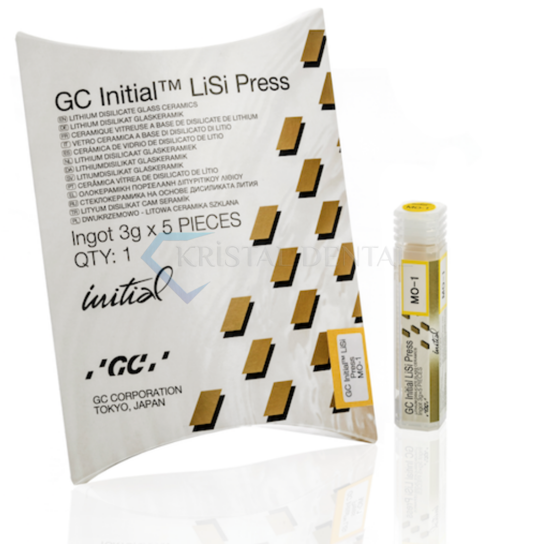 GC Initial Lisi Press İngot MO - Lityum Disilikat Cam Seramik 5x3gr