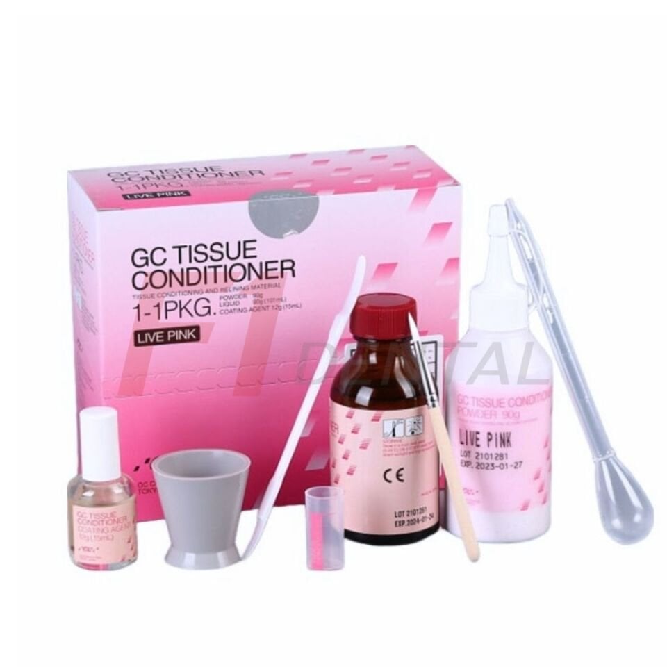 GC Tissue Conditioner 1-1 pkg - Yumuşak Akrilik Astarlama Meteryali