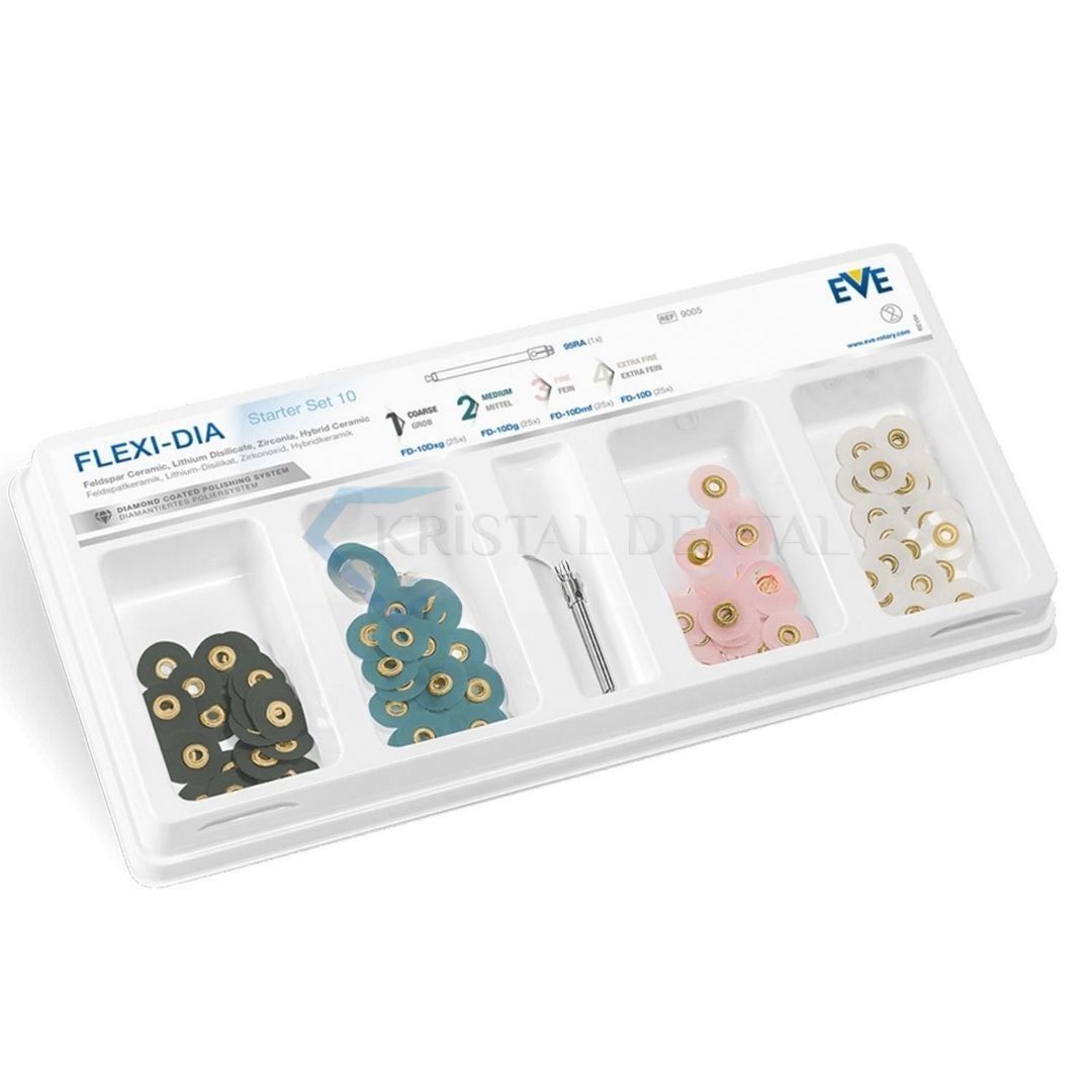 Eve Flexi-Dia Zirkonyum Bitim Cila Seti 10mm