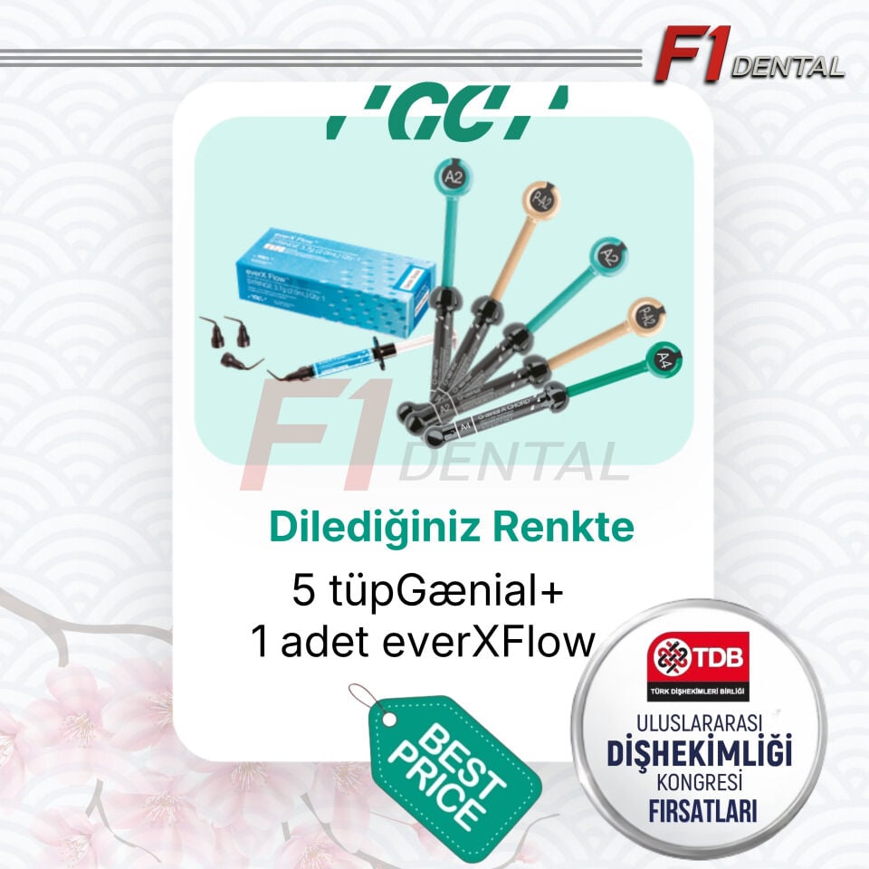 GC 5 Tüp G-aenial Kompozit  + 1 adet everX Flow TDB KAMPANYA