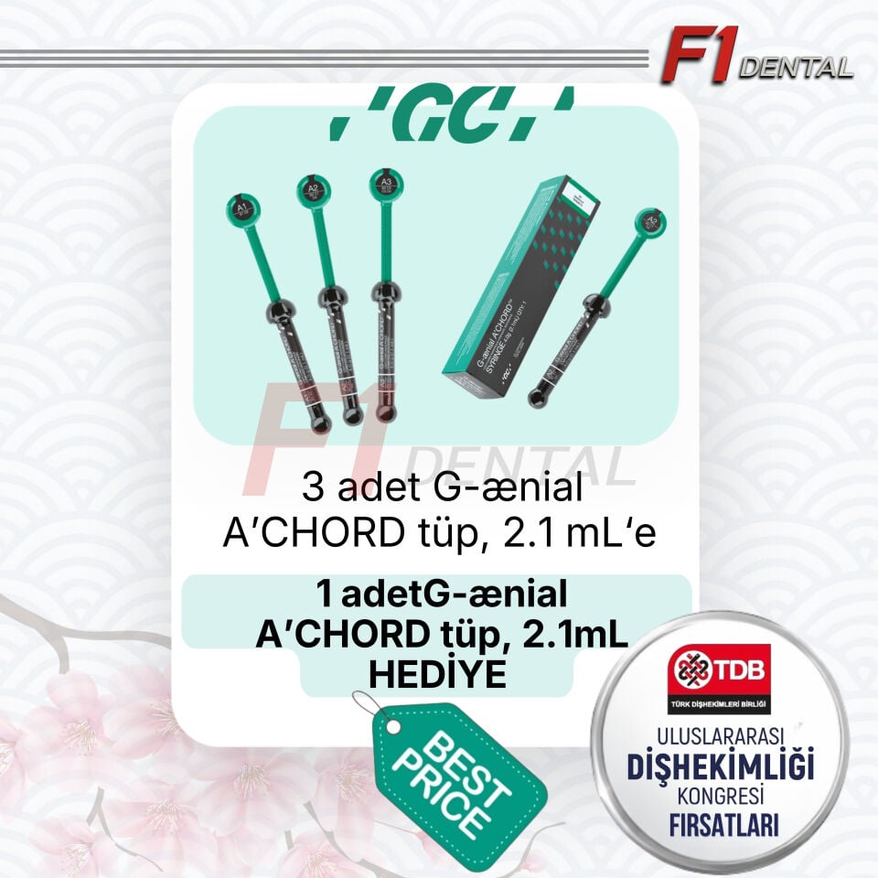 GC G-aenial Achord Kompozit 3 Alana 1 HEDİYE TDB KAMPANYA
