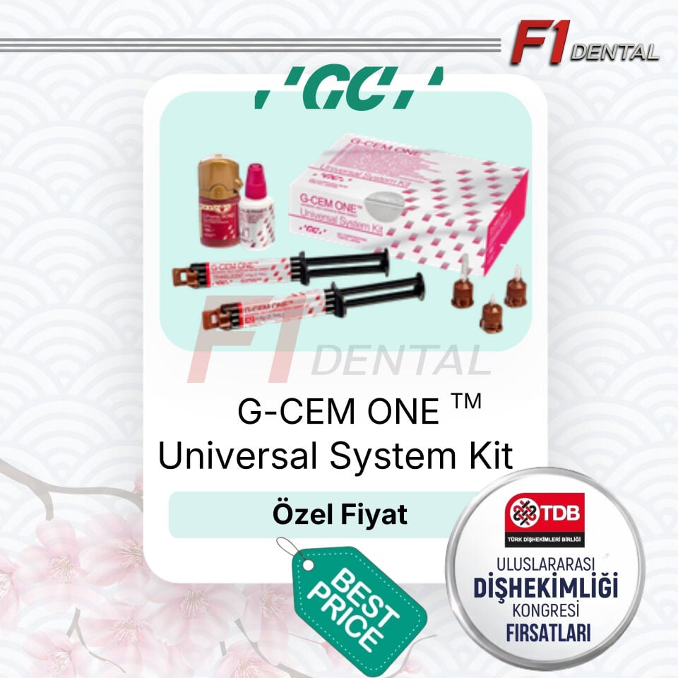GC G-CEM ONE Universal System Kit TDB KAMPANYASI