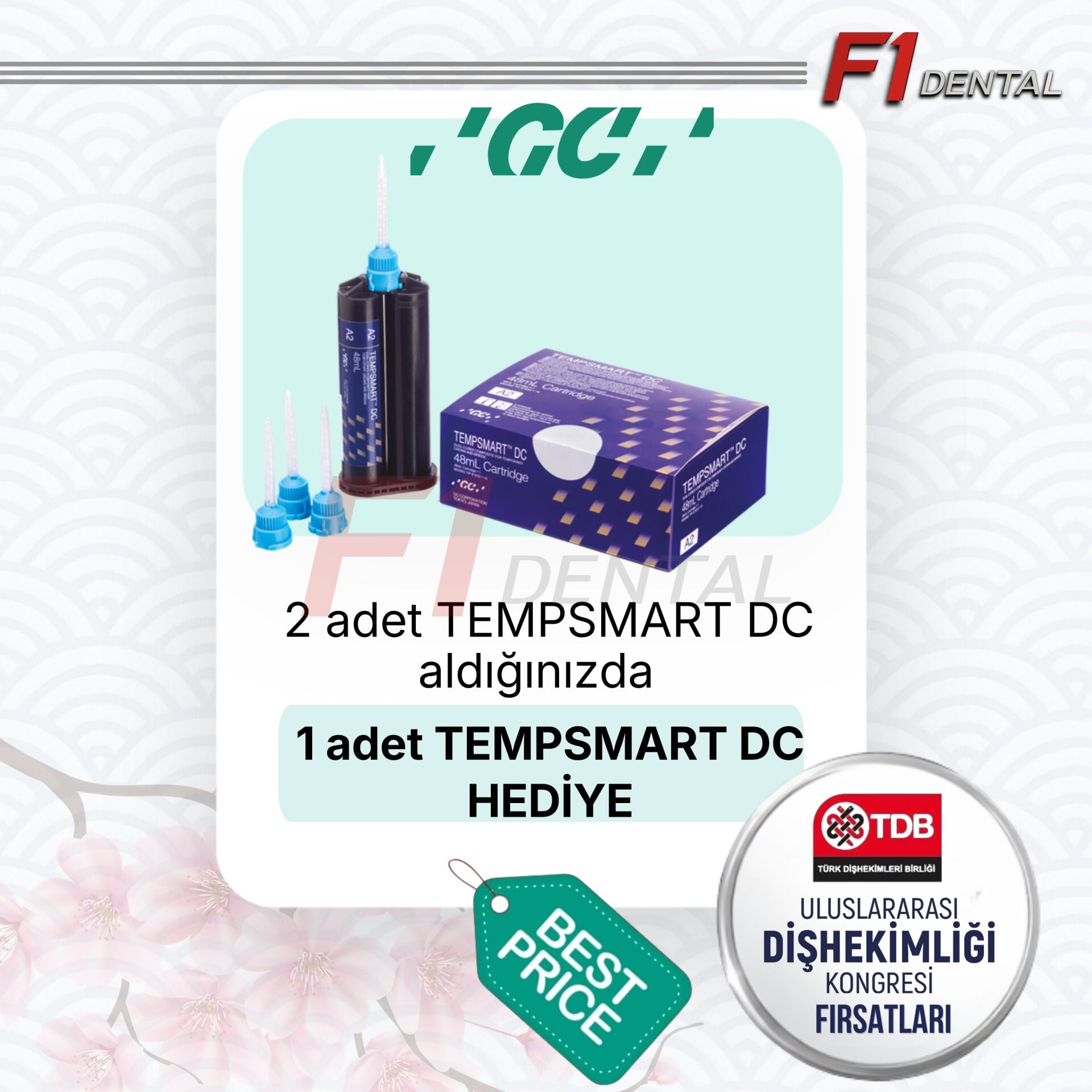 GC TEMPSMART DC 2 Alana 1 HEDİYE TDB KAMPANYA