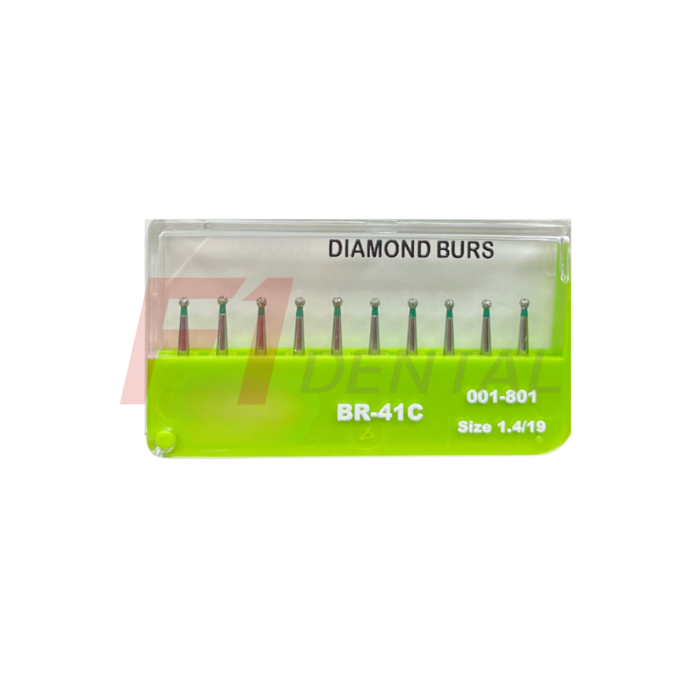 Elmas Frez Rond / Yeşil (Aeratör) - 10 Adet