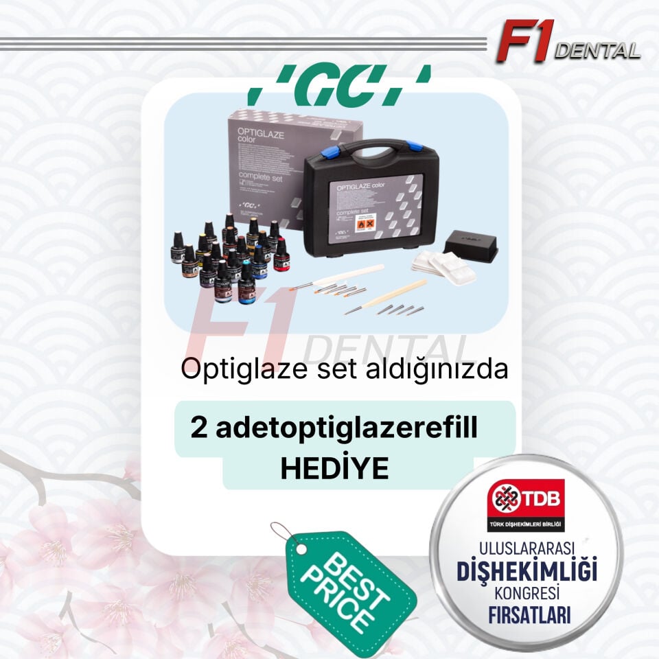 GC Optiglaze Color Makyaj Seti Alana 2 Adet Optiglaze Refil HEDİYE TDB KAMPANYASI