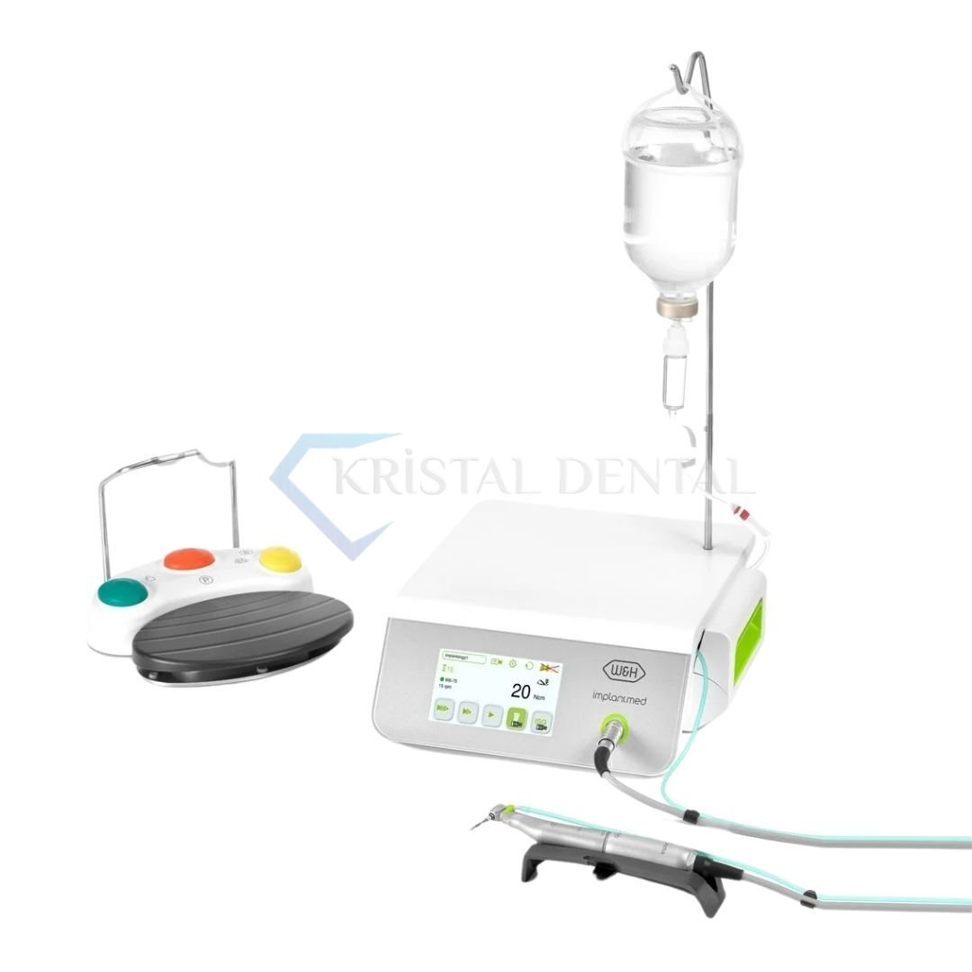 W&H İmplantmed Plus Led Fizyodispanser & Işıklı Anguldurva & Kablosuz Pedal