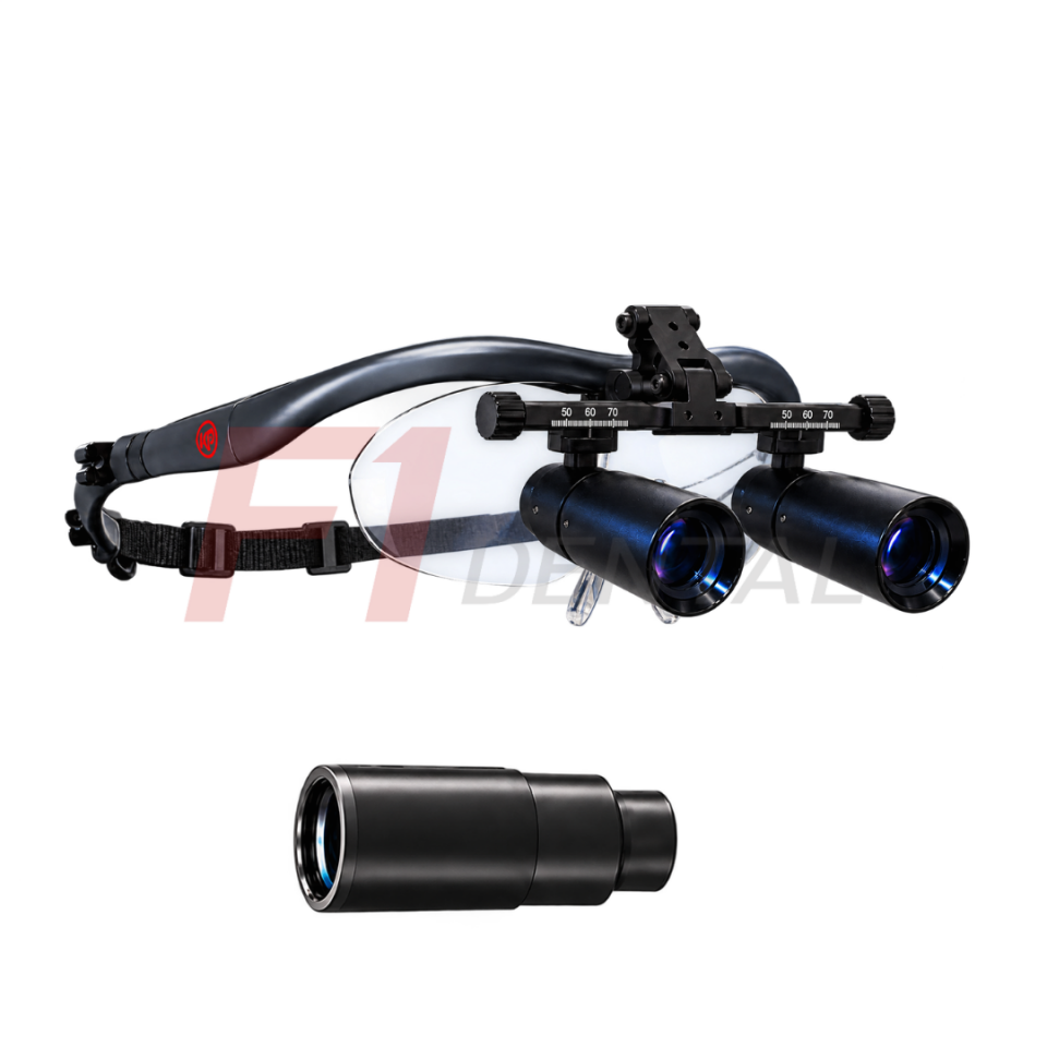 Woodpecker KP Surgical Loupes 5x - Loupe Seti (Kablosuz Işık)