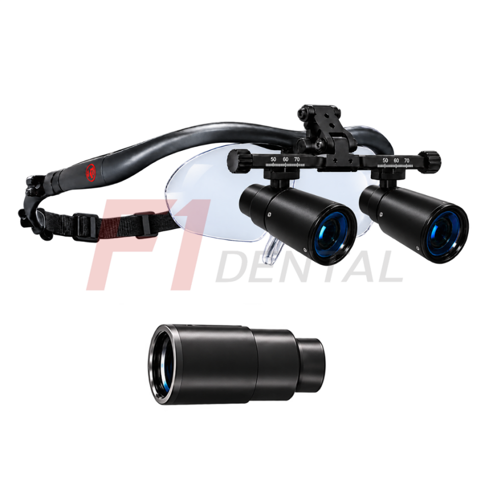 Woodpecker KP Surgical Loupes 4x- Loupe Seti (Kablosuz Işık)