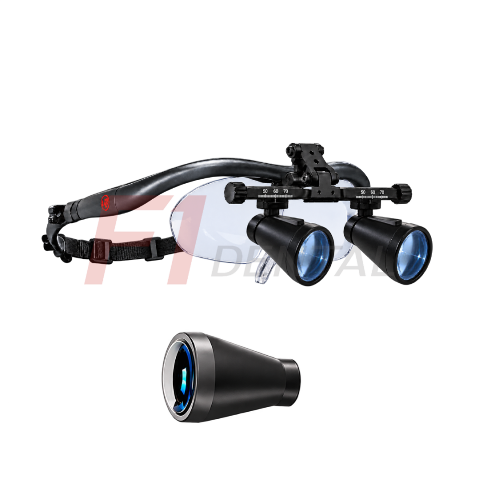 Woodpecker KP Surgical Loupes 3.5x - Loupe Seti (Kablosuz Işık)