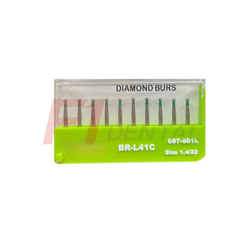 Elmas Frez Rond / Yeşil (Aeratör) - 10 Adet 1.4-22mm