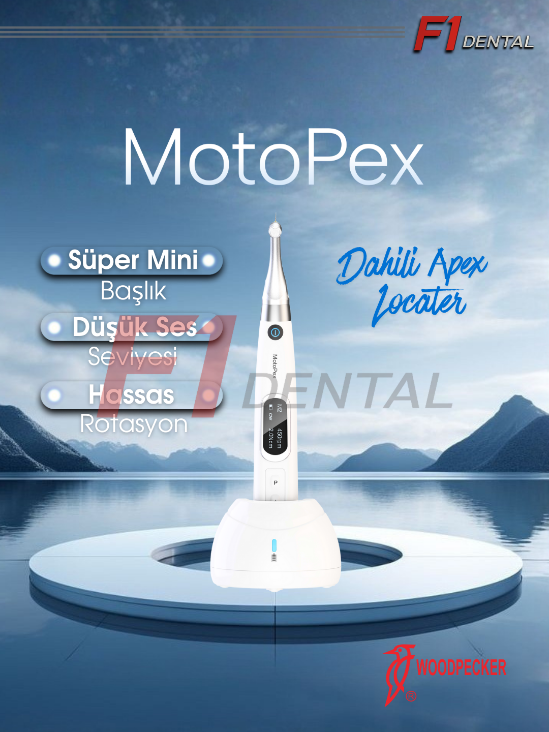 Woodpecker Motopex Endomotor Cihaz Paket KAMPANYA