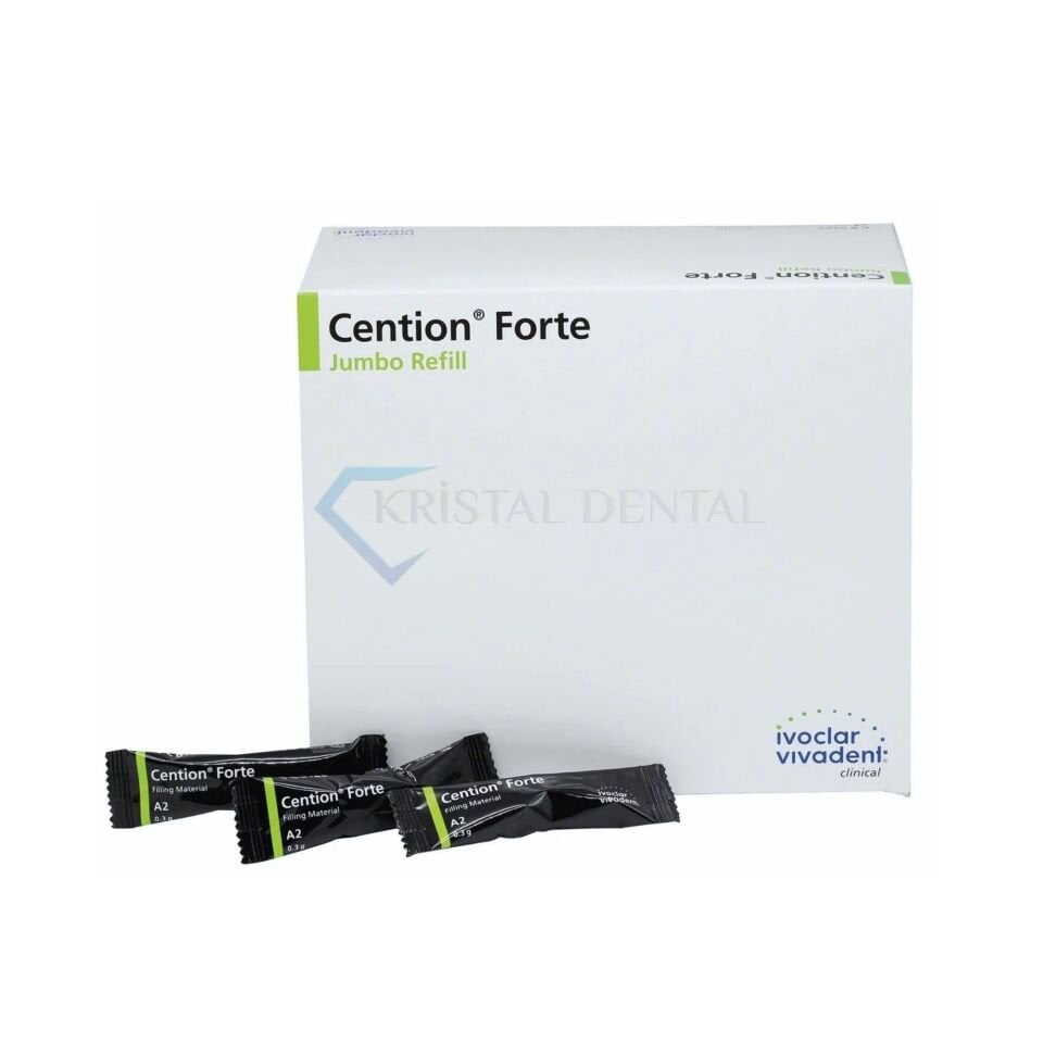 Ivoclar Cention Forte Jumbo Kapsül 100 Adet - Posterior Restoratif A2