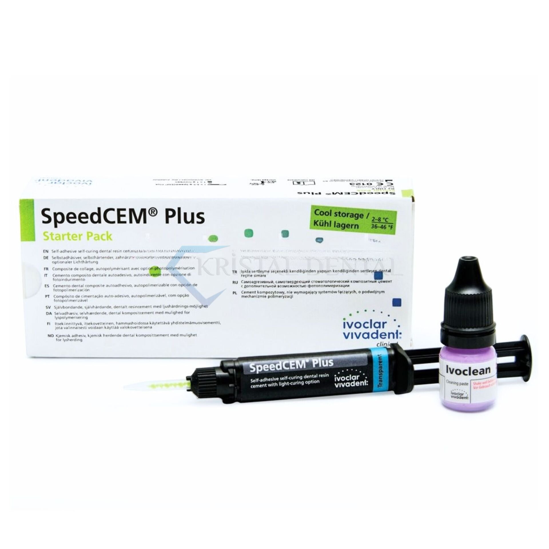 Ivoclar SpeedCem Plus Siman System Kit - Self Adhesive Rezin Siman