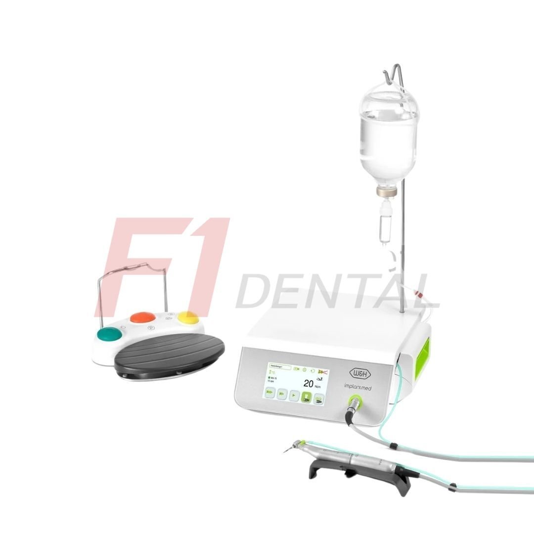 W&H İmplantmed Plus Fizyodispanser & Işıksız Anguldurva & Kablosuz Pedal