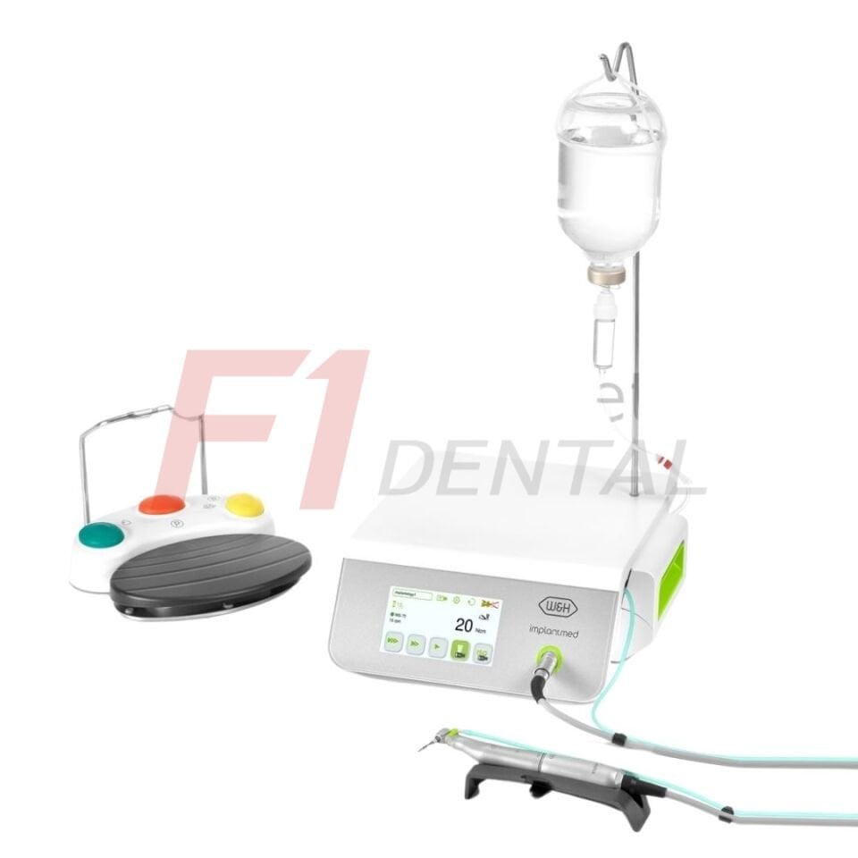 W&H İmplantmed Plus Led Fizyodispanser & Işıklı Anguldurva & Kablolu Pedal