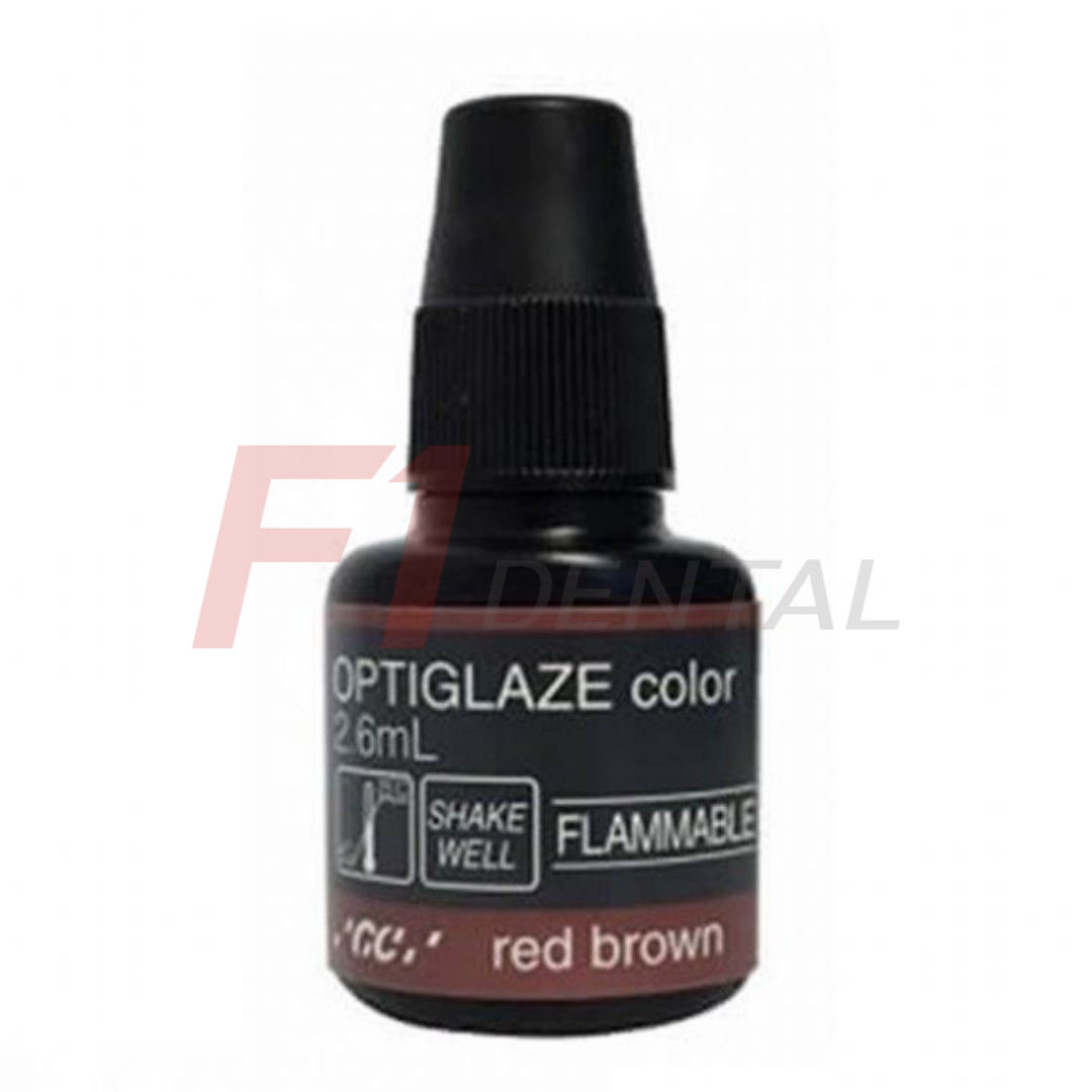 GC Optiglaze Color Kompozit Makyaj Refil Red brown