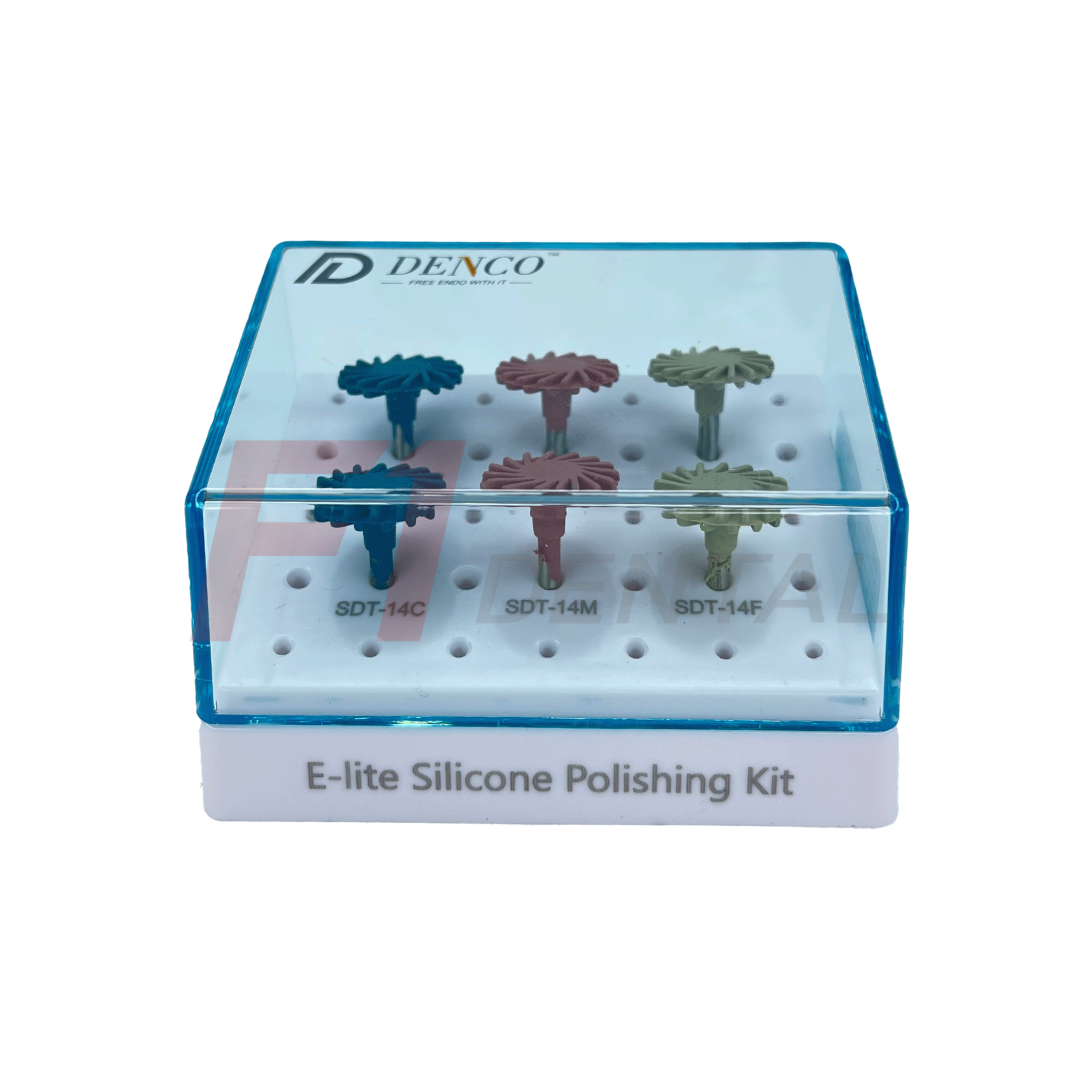 Denco E-Lite Kompozit Parlatma Polisaj Kiti
