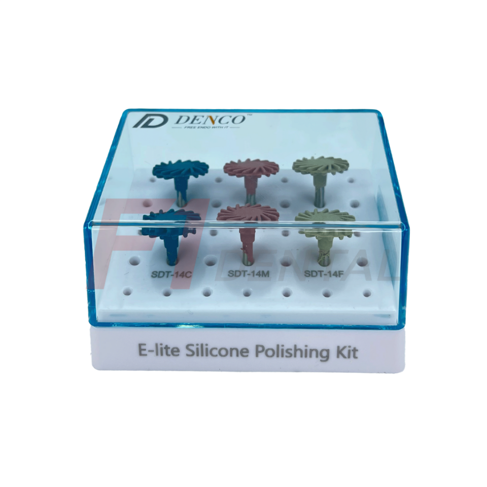 Denco E-Lite Kompozit Parlatma Polisaj Kiti