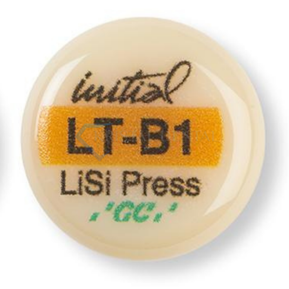 GC Initial Lisi Press İngot LT - Lityum Disilikat Cam Seramik 5x3gr LT-B1