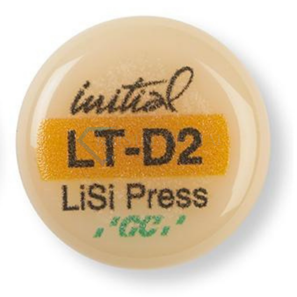 GC Initial Lisi Press İngot LT - Lityum Disilikat Cam Seramik 5x3gr LT-D2