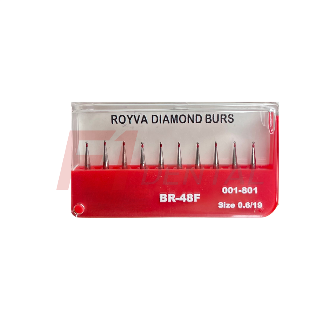 Elmas Frez Round / Kırmızı (Aeratör) - 10 Adet