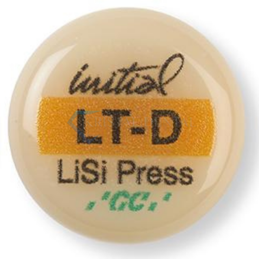 GC Initial Lisi Press İngot LT - Lityum Disilikat Cam Seramik 5x3gr LT-D