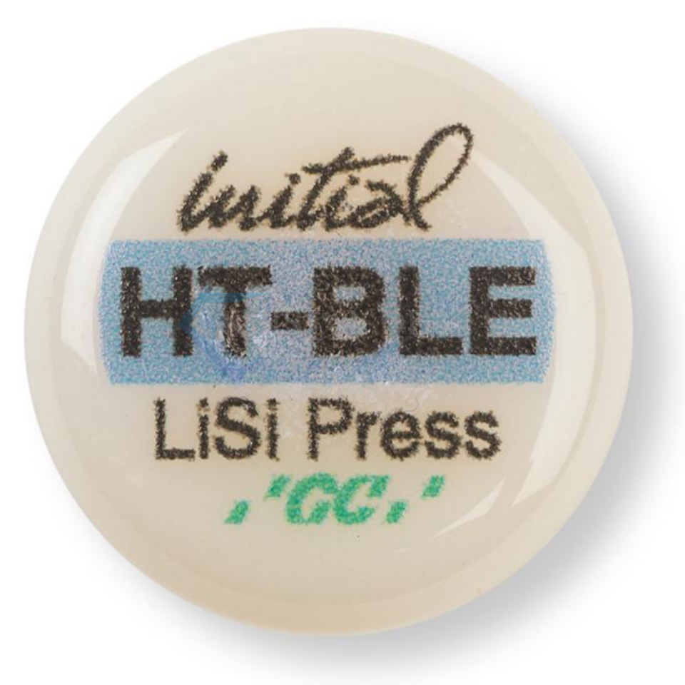 GC Initial Lisi Press İngot HT - Lityum Disilikat Cam Seramik 5x3gr HT-BLE