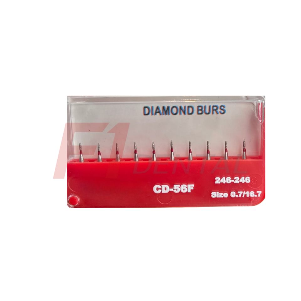 Elmas Frez Pedo Labut / Kırmızı (Aeratör) - 10 Adet 0.7-2.1