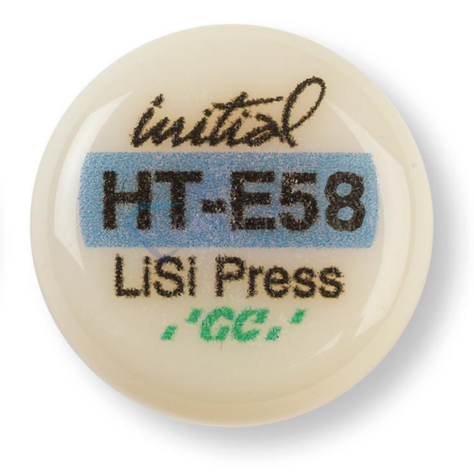 GC Initial Lisi Press İngot HT - Lityum Disilikat Cam Seramik 5x3gr HT-E58
