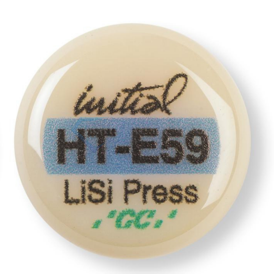 GC Initial Lisi Press İngot HT - Lityum Disilikat Cam Seramik 5x3gr HT-E59