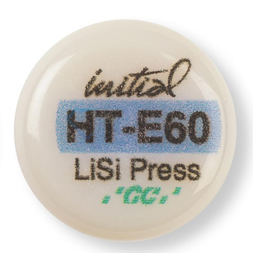 GC Initial Lisi Press İngot HT - Lityum Disilikat Cam Seramik 5x3gr HT-E60